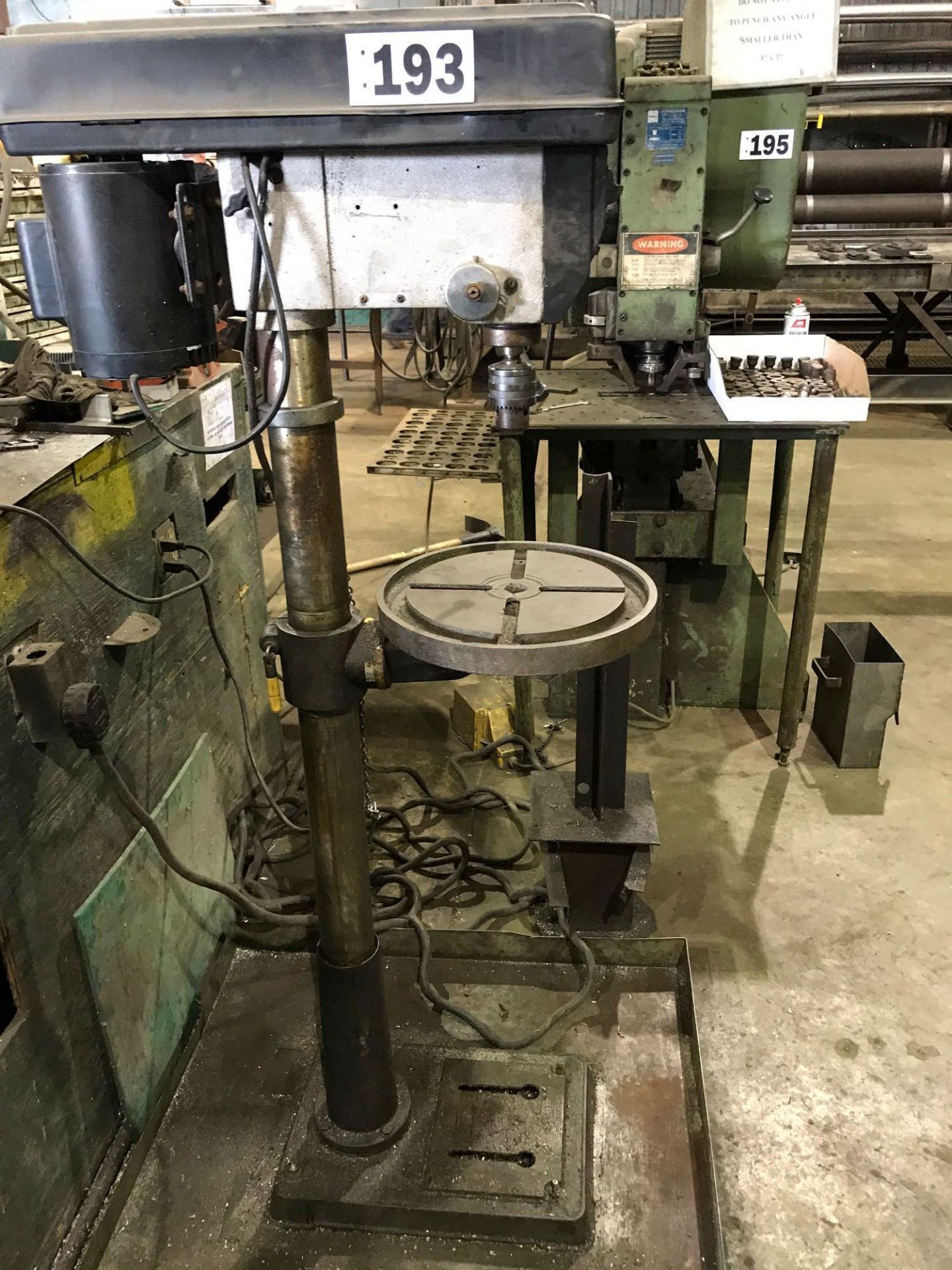 Central Machine 16 Speed Drill Press