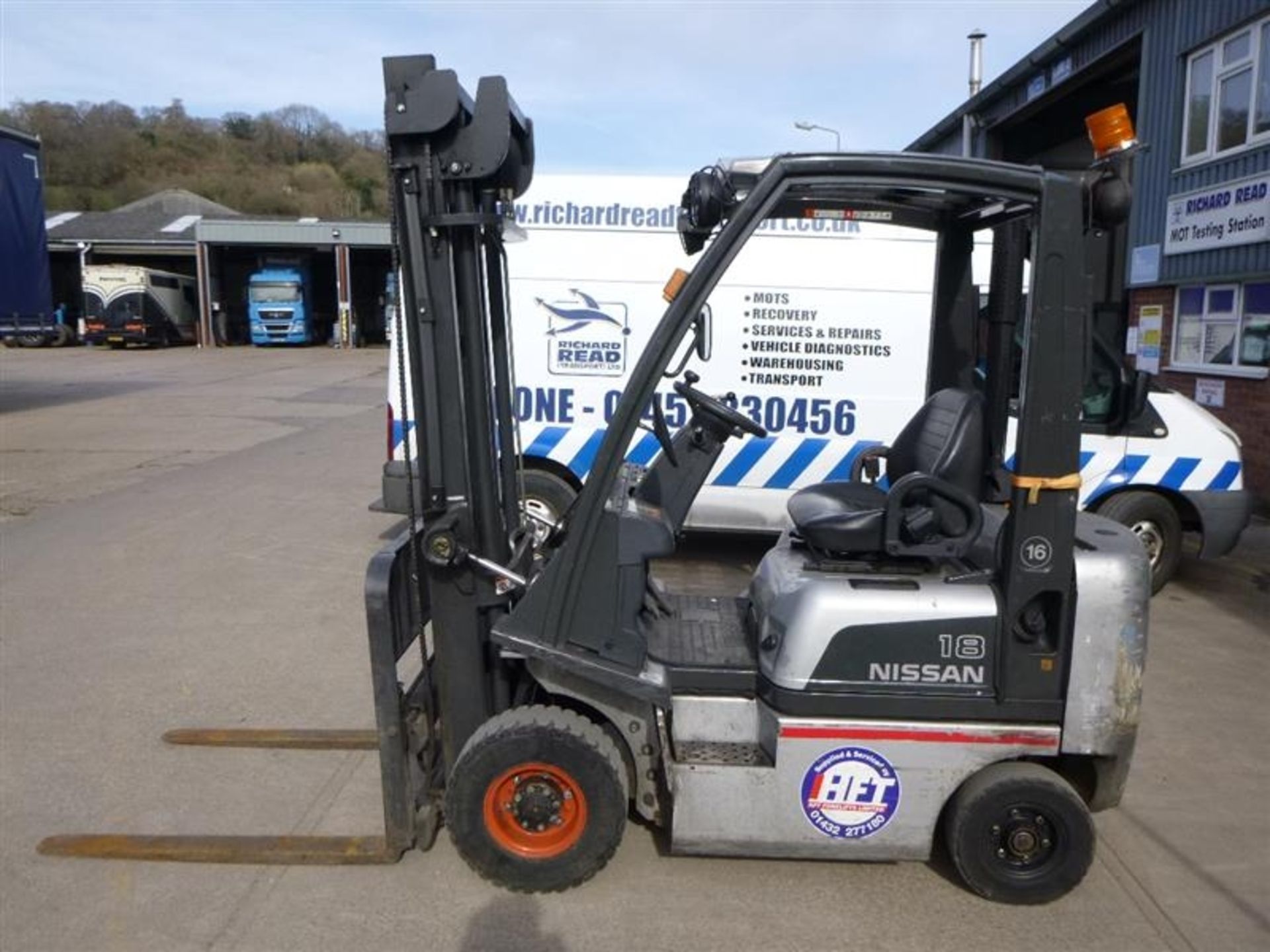 Nissan FD01A180 Diesel Forklift Truck - 3R1-7 - Image 10 of 10