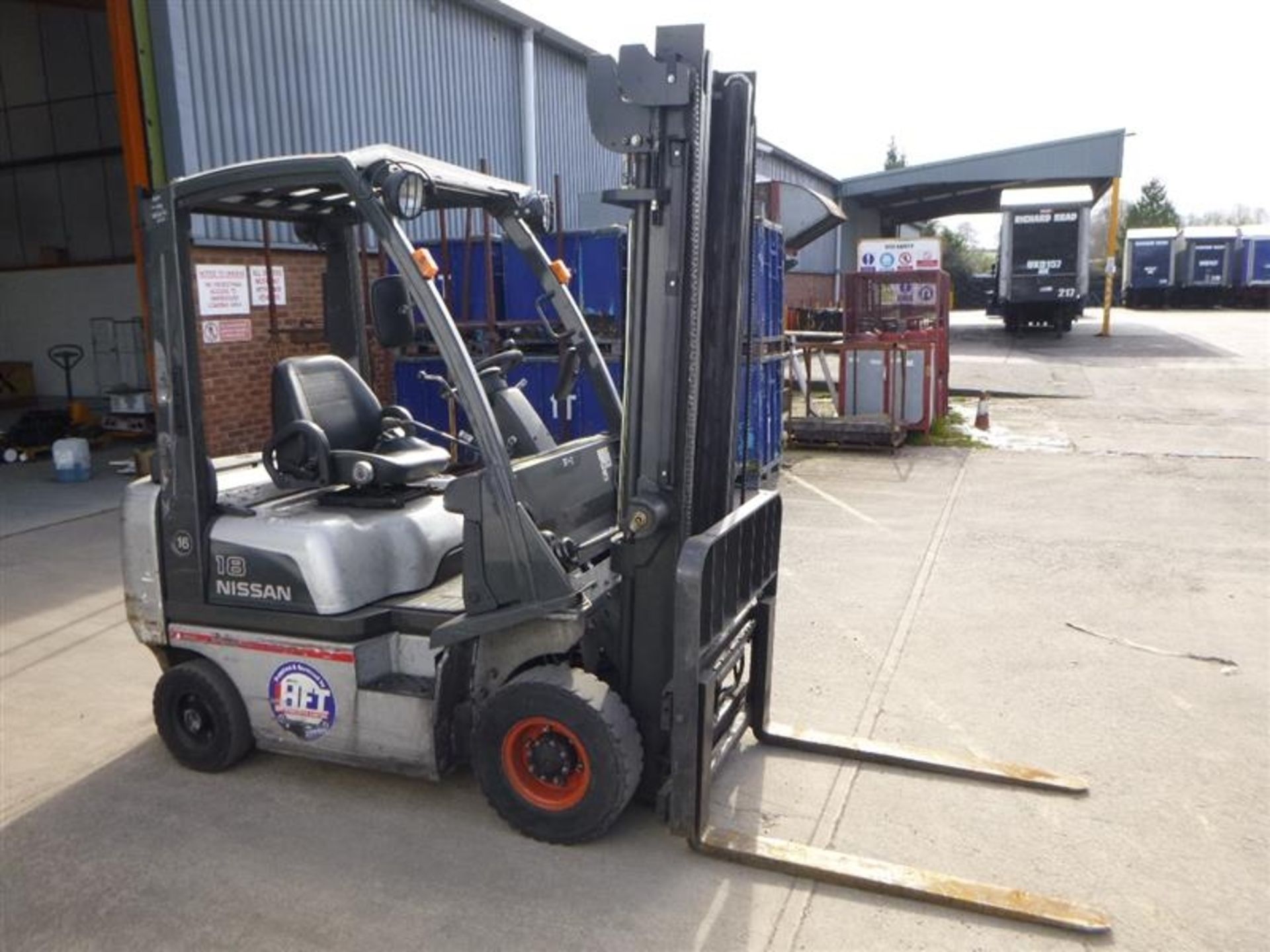 Nissan FD01A180 Diesel Forklift Truck - 3R1-7