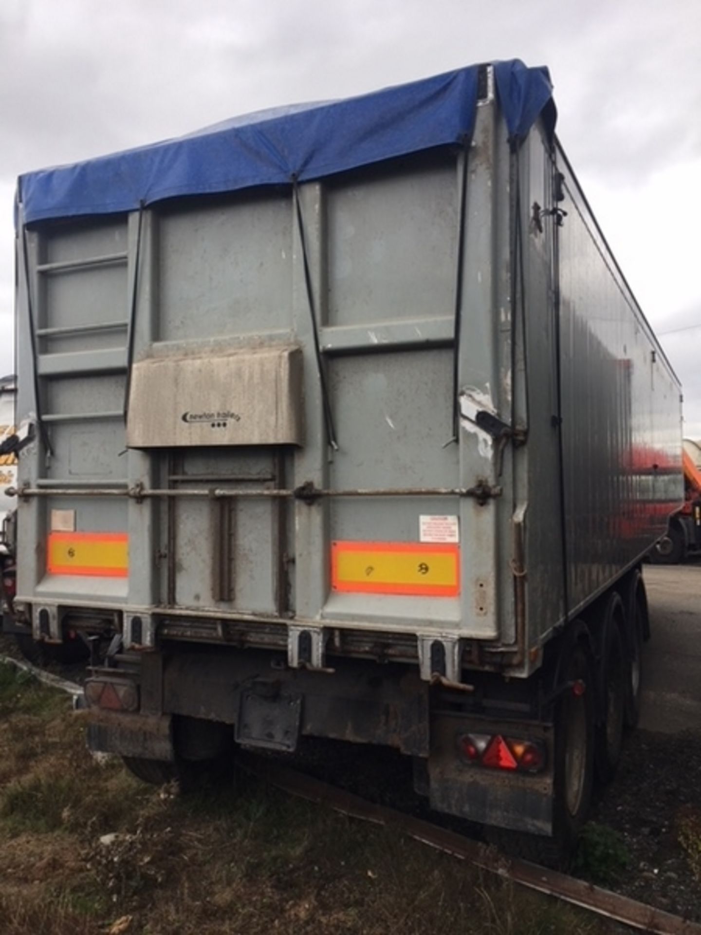 SDC Plank Sided Tipping Trailer Tri Axle - 45P17-1