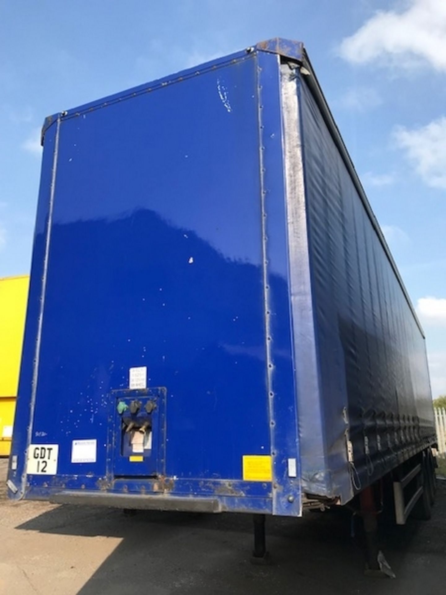 Montracon Curtainside Trailer Tri Axle - 50P20-1