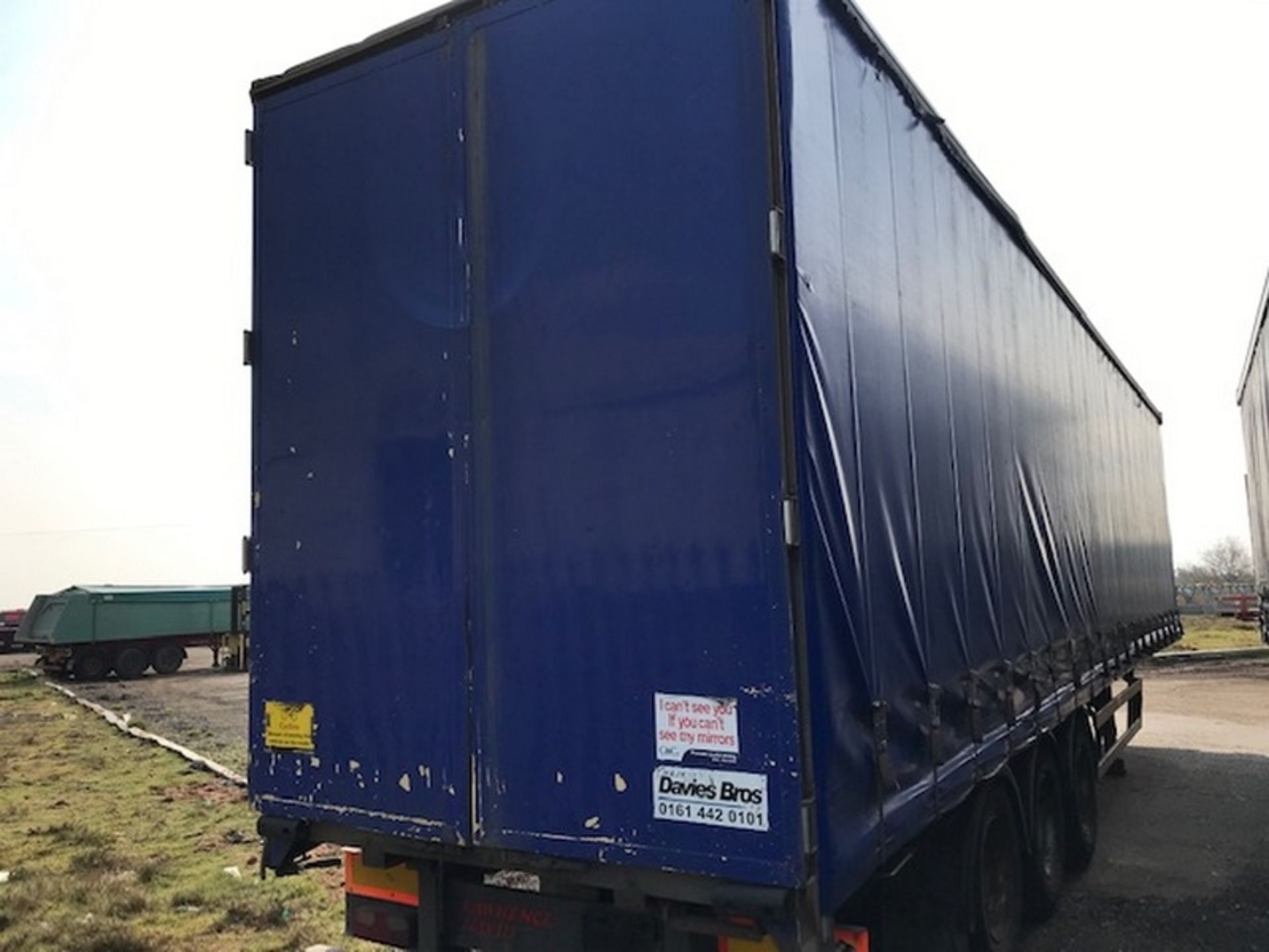 Fruehauf Curtainside Trailer Tri Axle - 50P24-1 - Image 2 of 4