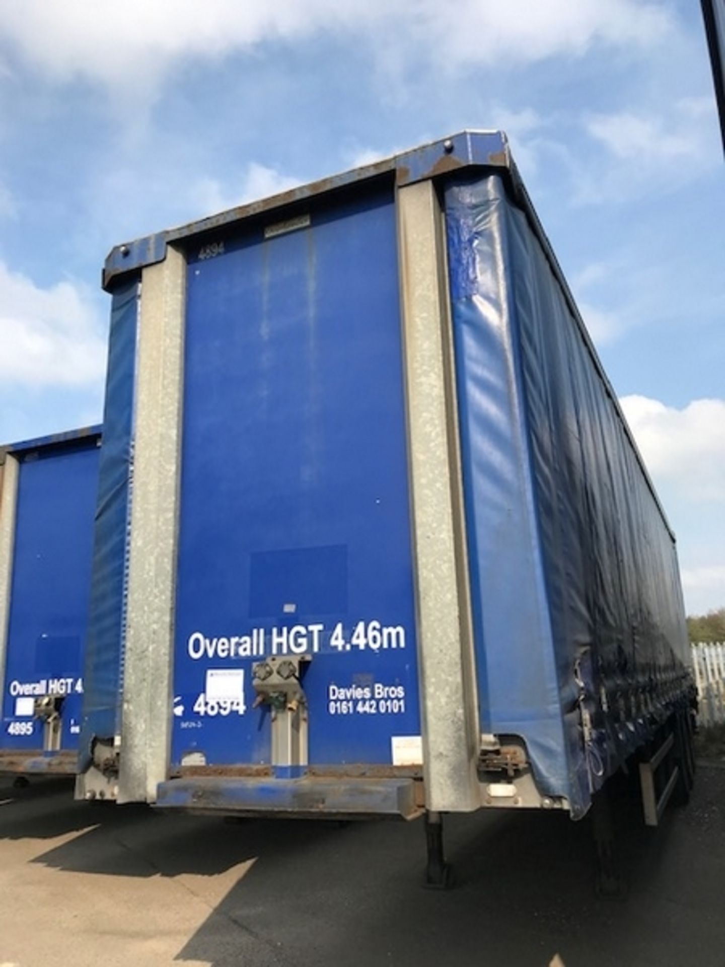 Overlander Curtainside Trailer Tri Axle - 50P24-2 - Image 3 of 4