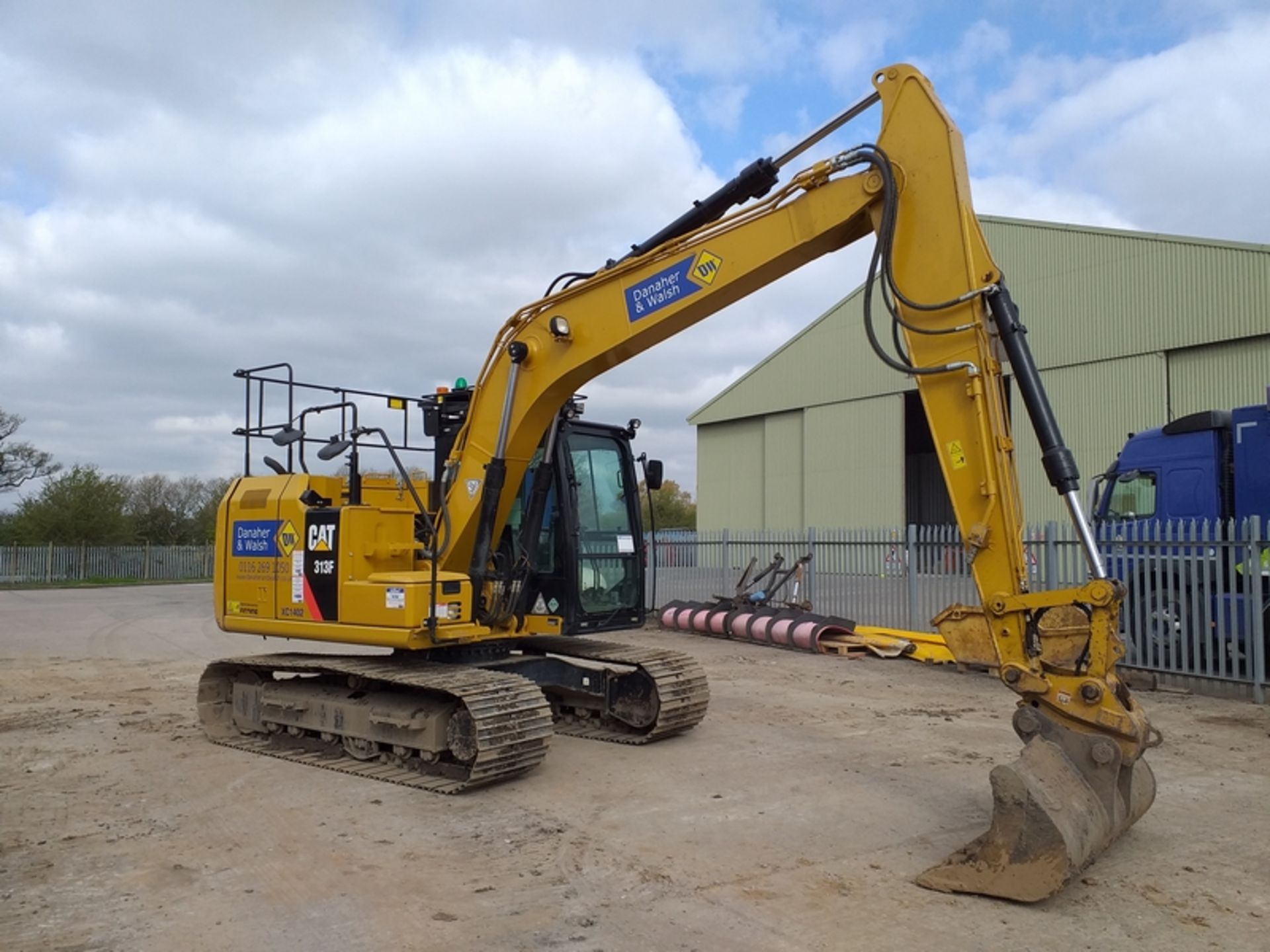 CAT 313F Excavator - 50P11-1402 - Image 8 of 10