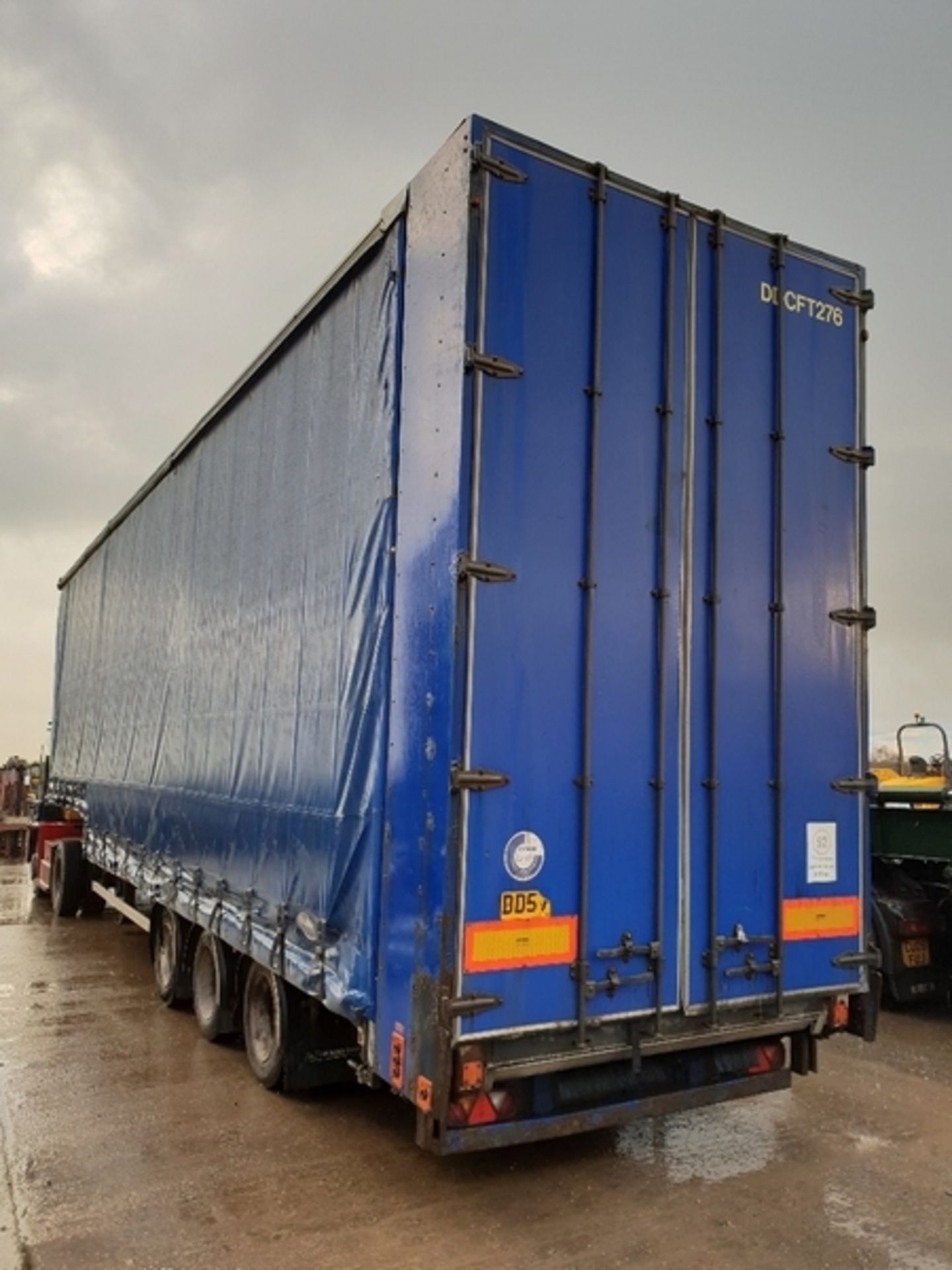 SDC Double Deck Stepframe Curtainside Trailer Tri Axle - 48P80-2