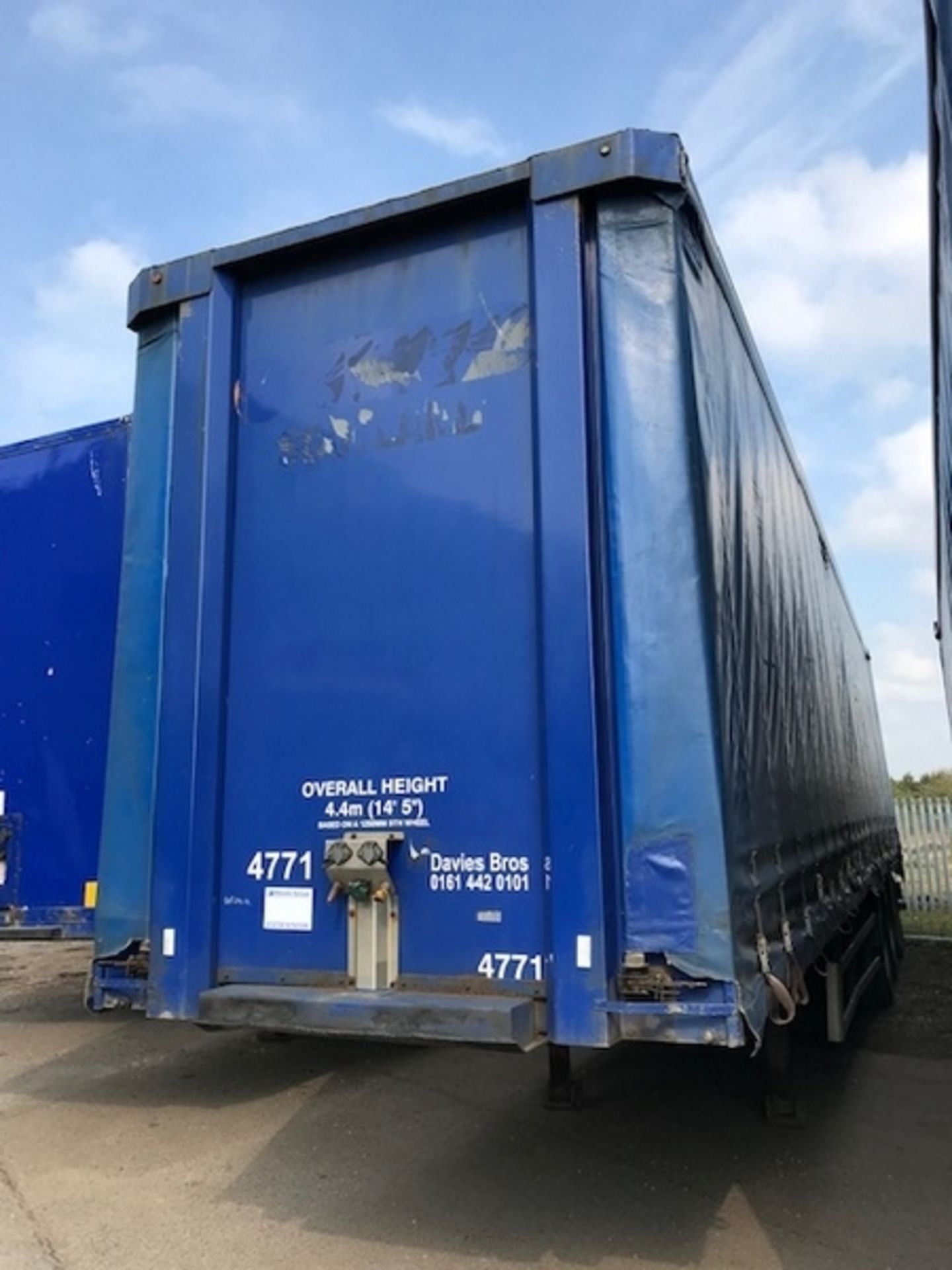 Overlander Curtainside Trailer Tri Axle - 50P24-4 - Image 4 of 4