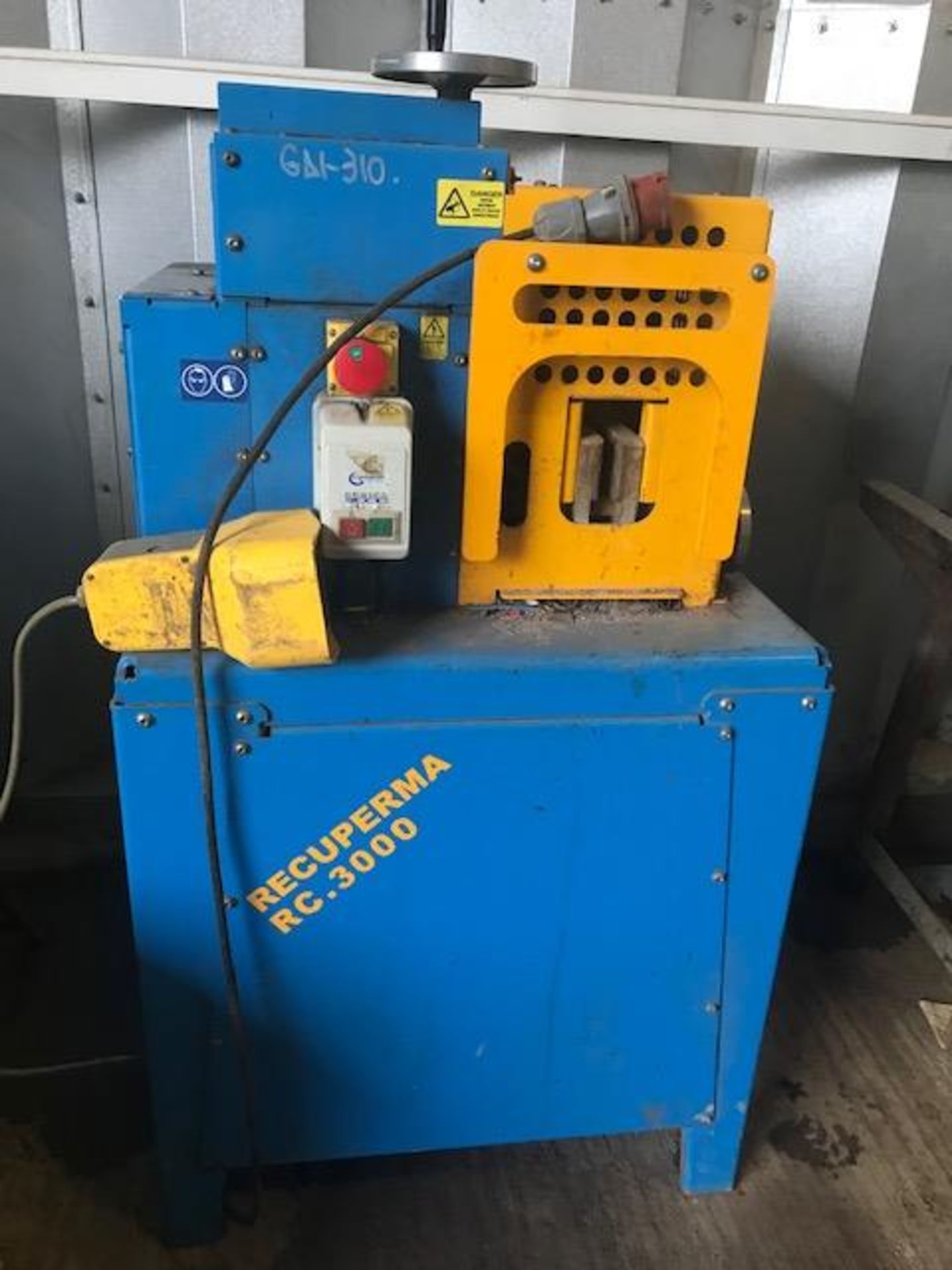 2014 Recuperma RC3000 3 Phase Cable Stripper