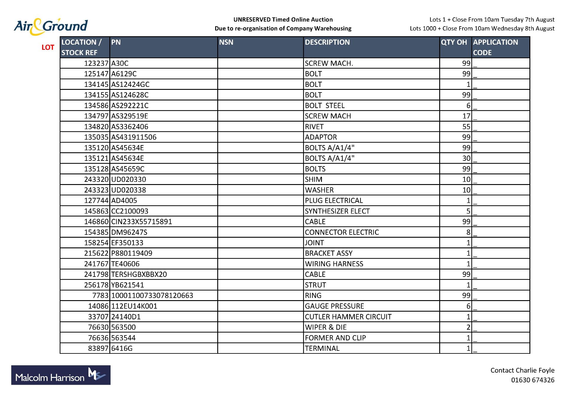 Qty Ex-Military Aviation Parts & Equipment - Image 2 of 6