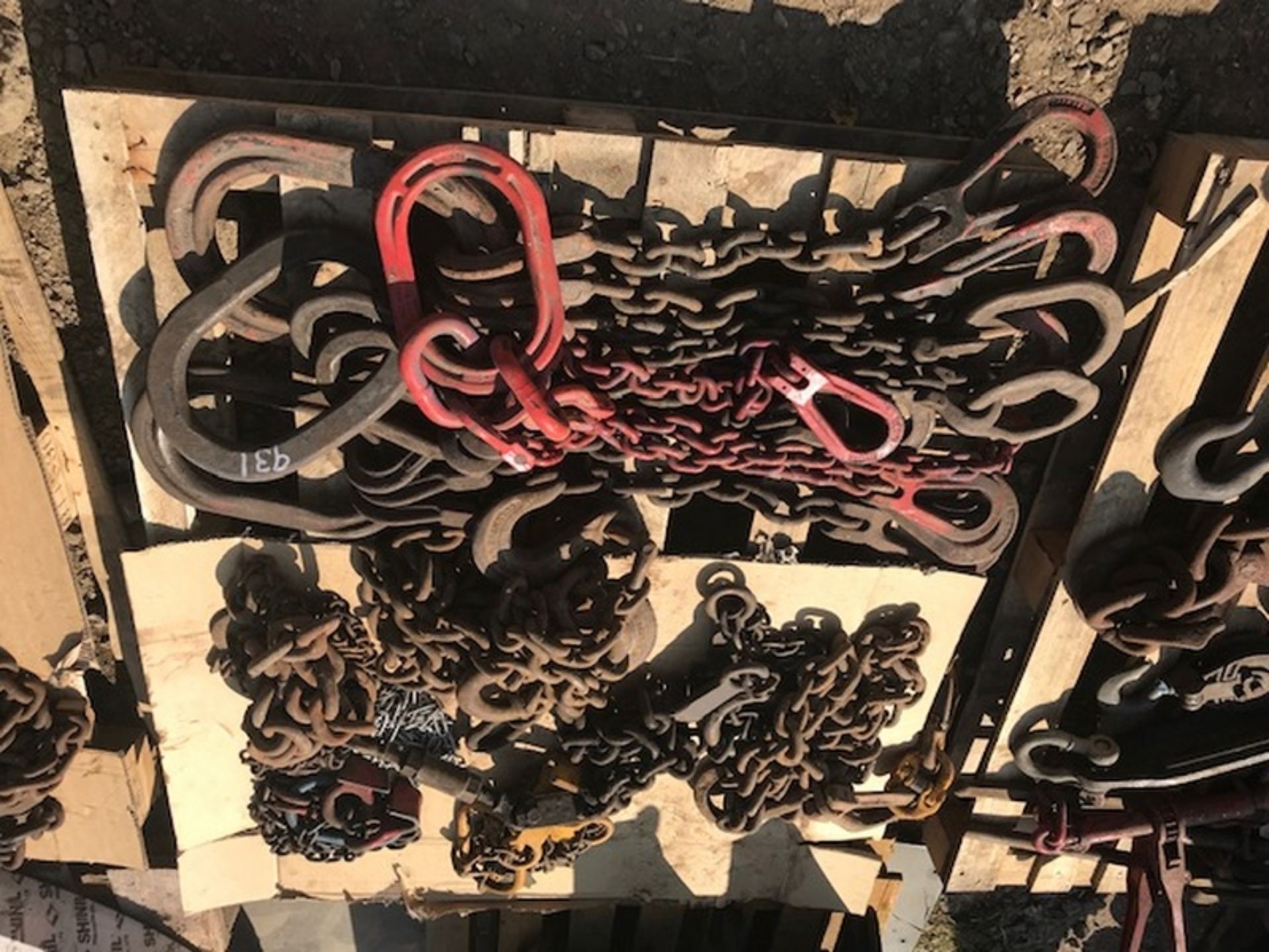 Pallet of Lifting Chains