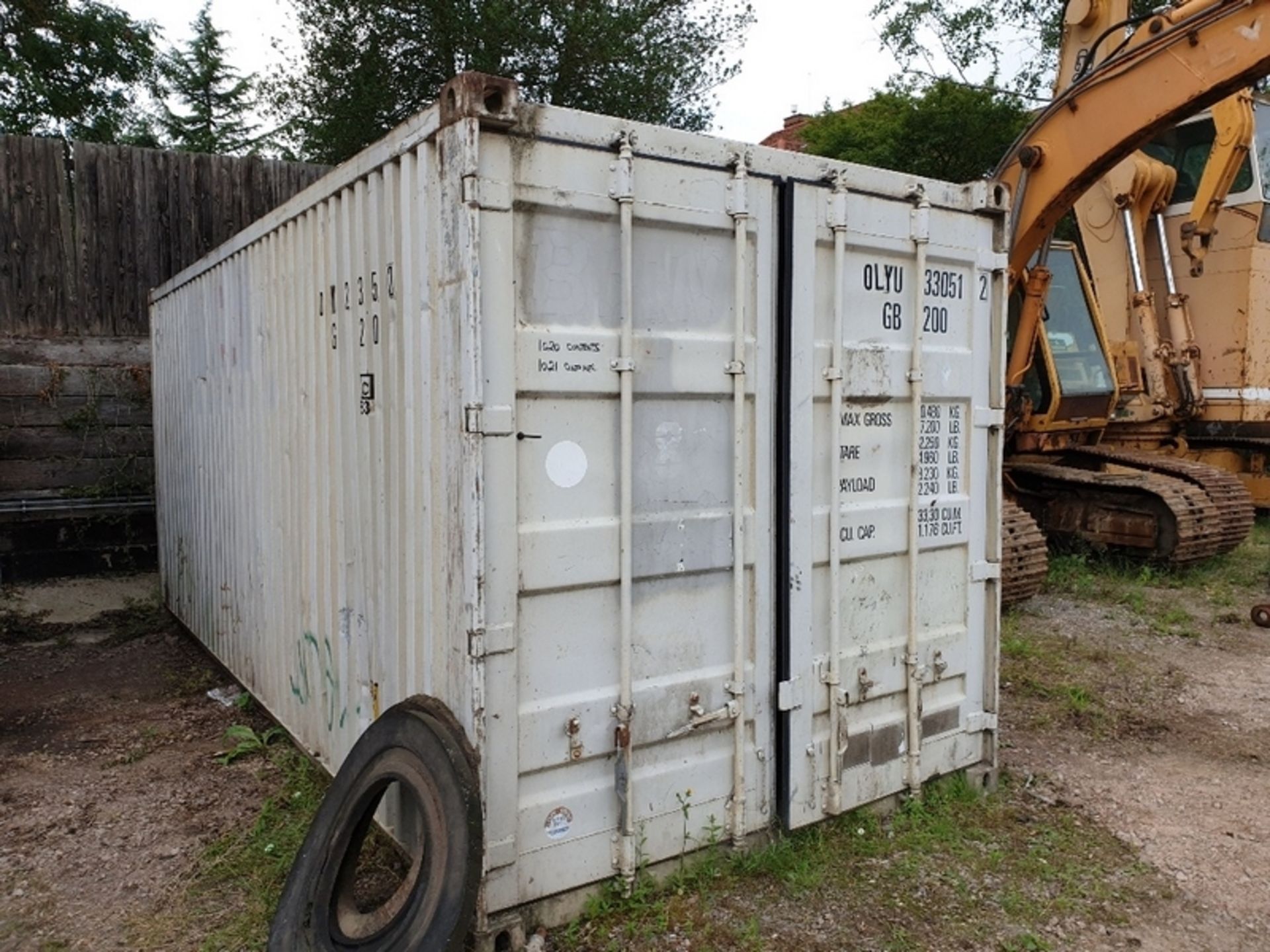 20' Shipping Container - S/n: OLYU-233051