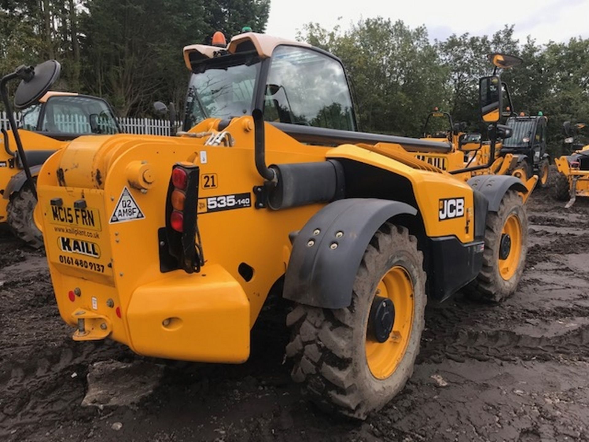 2015 JCB 535 140 Hi Viz Telehandler - Image 4 of 8