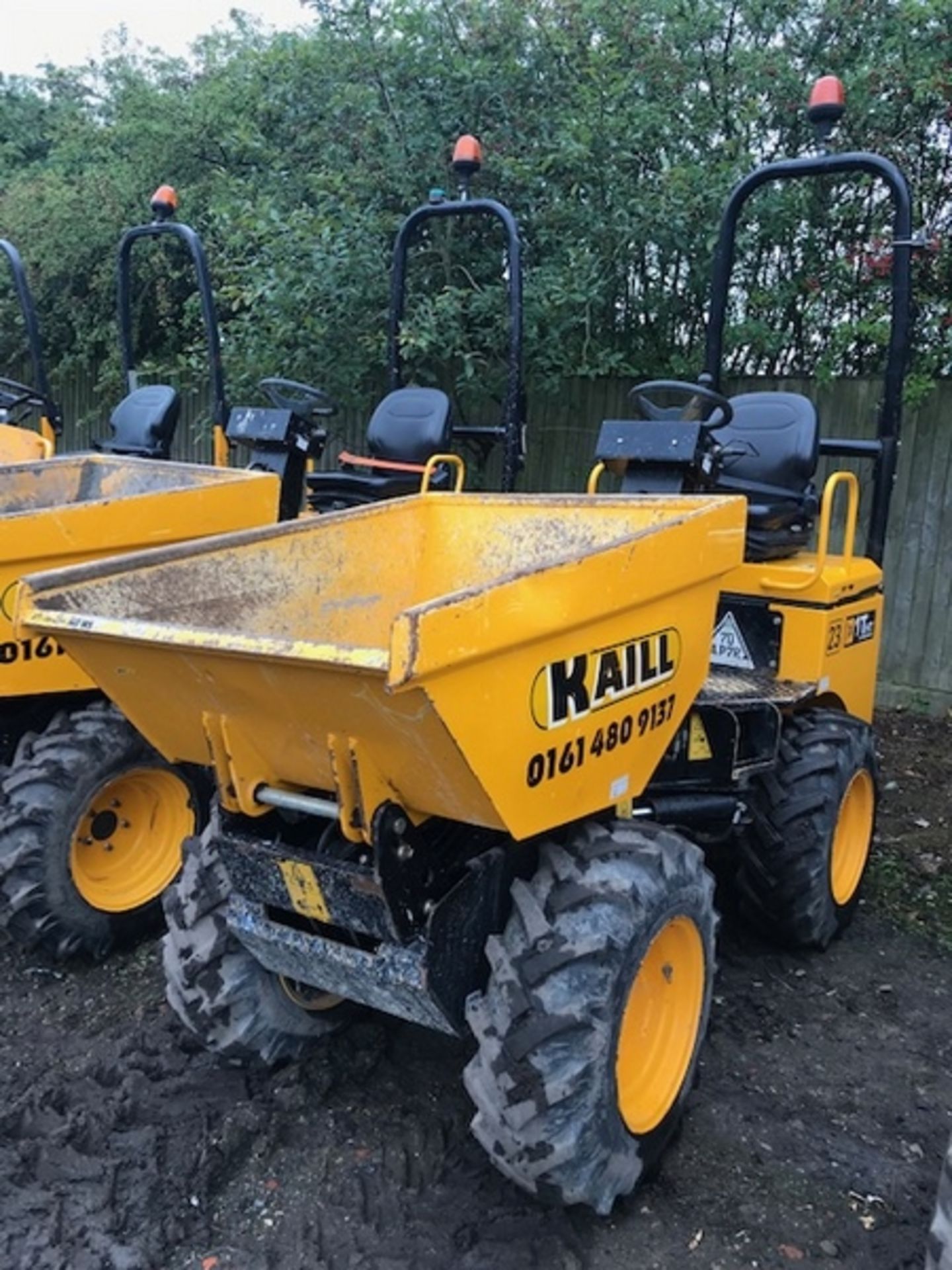 2017 JCB 1THT 1 tonne Dumper - High Tip - Image 5 of 9