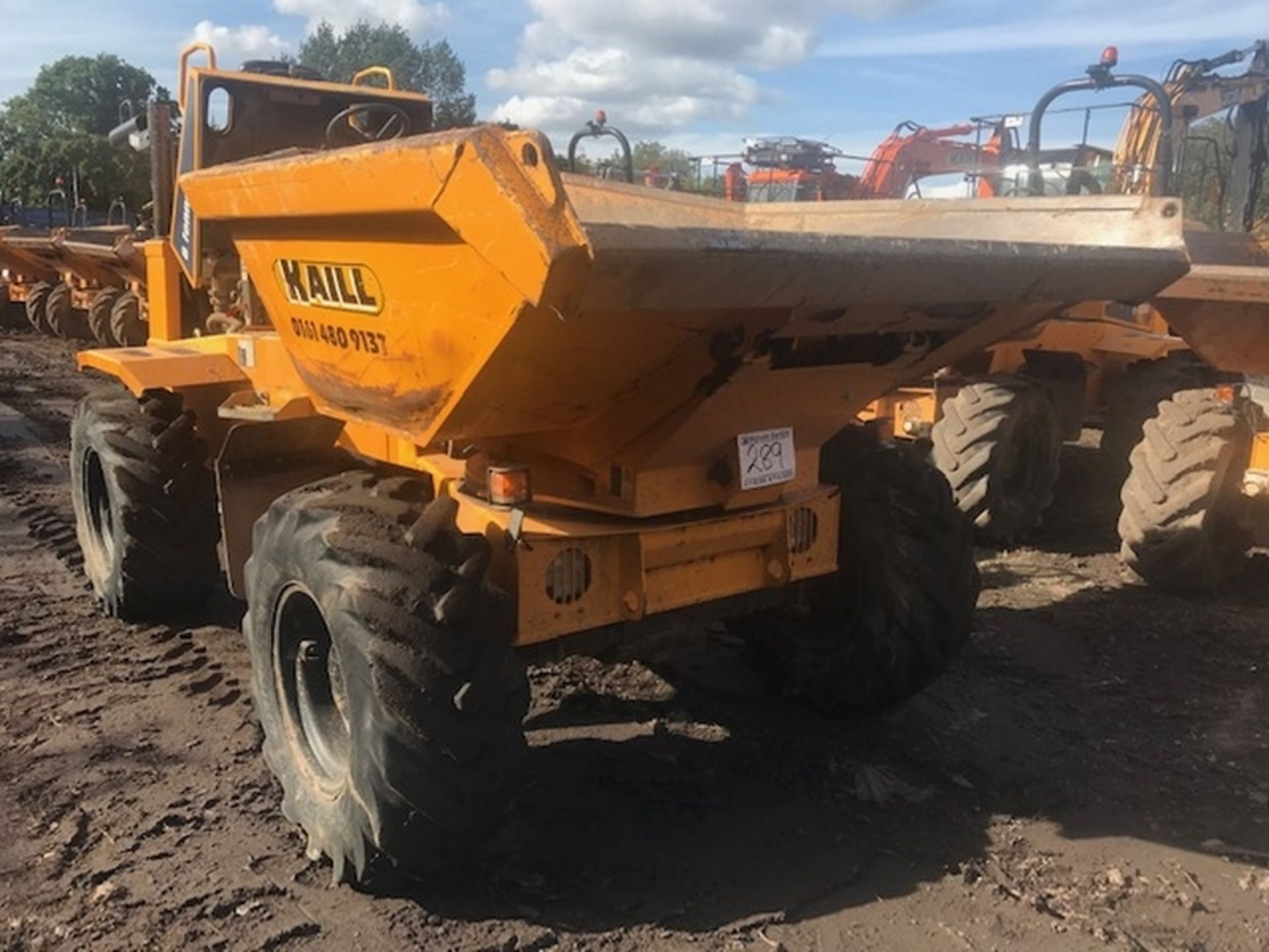 2015 Thwaites 6 tonne Dumper - Swivel Skip