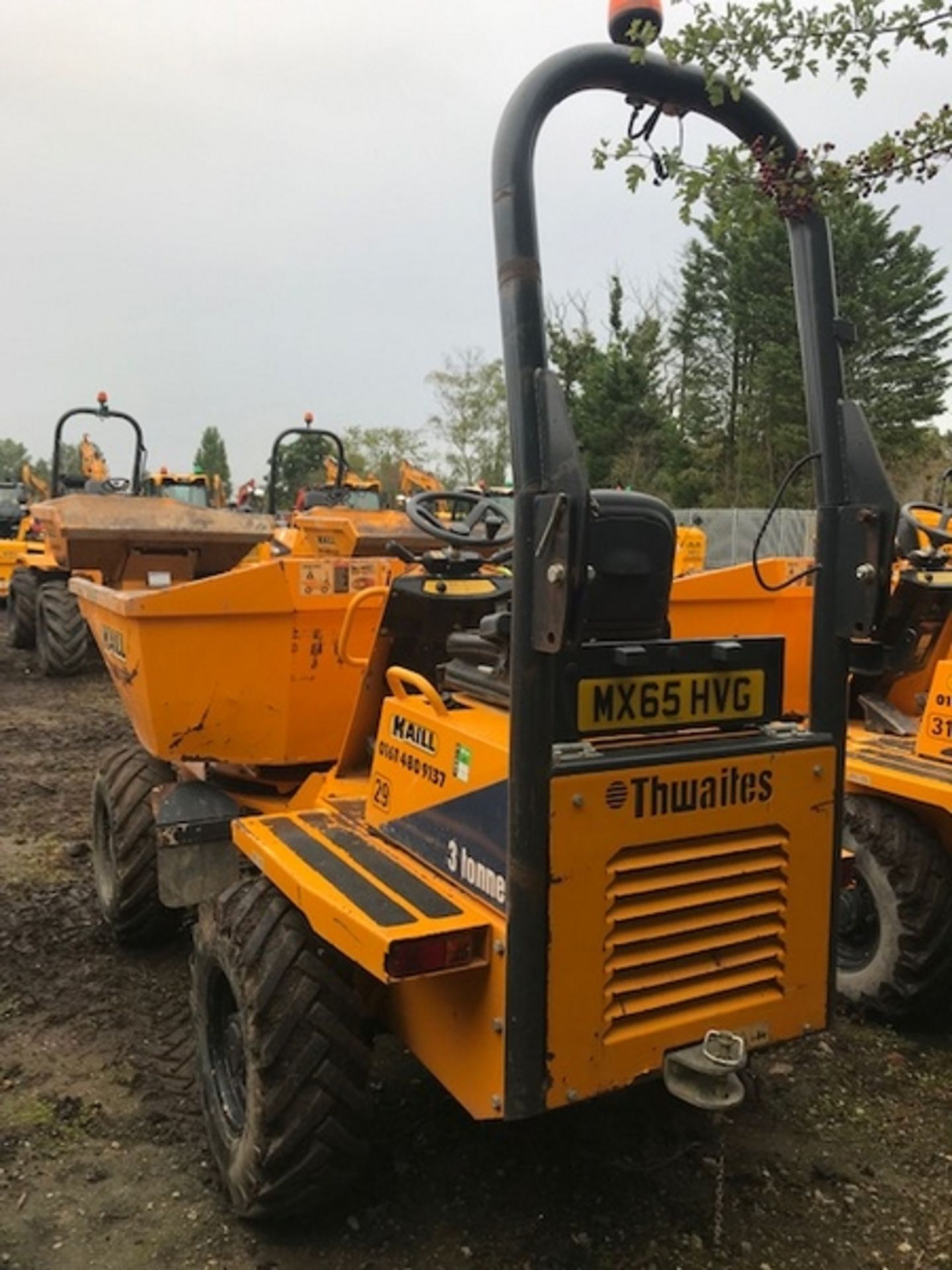 2015 Thwaites 3 tonne Dumper - Swivel Skip - Image 3 of 7