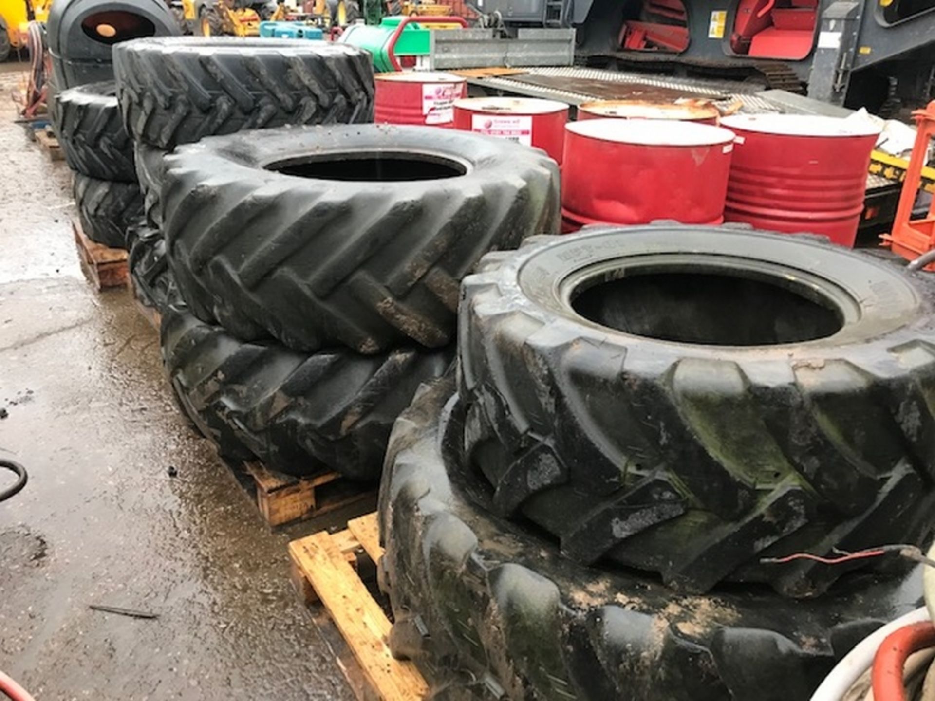 4 Pallets of Plant Tyres - PL-57959