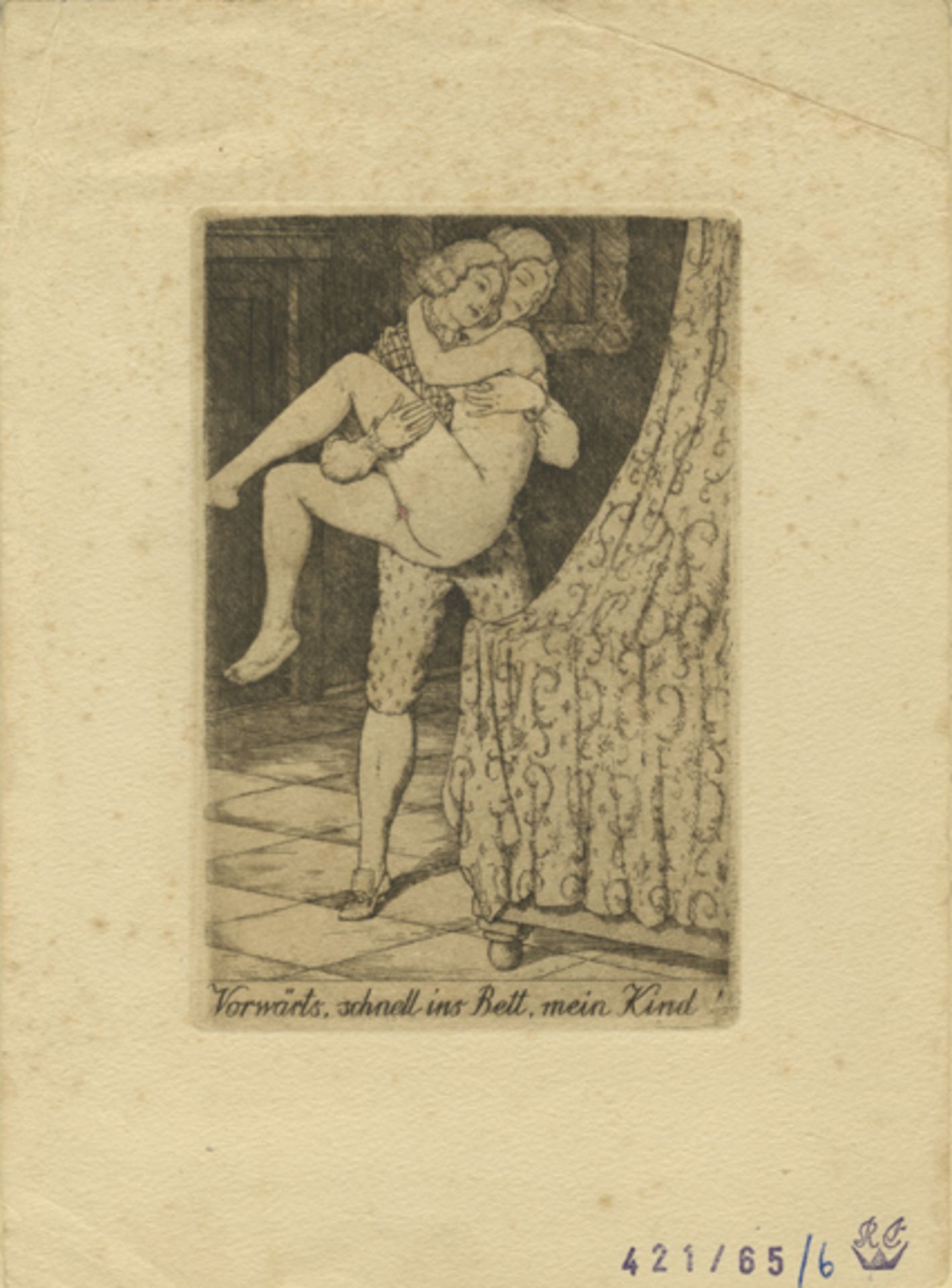 Paul VERLAINE. Frauen Philipp, Martin Erich. Les Femmes, impression privée 1924. 11 [...] - Bild 4 aus 5