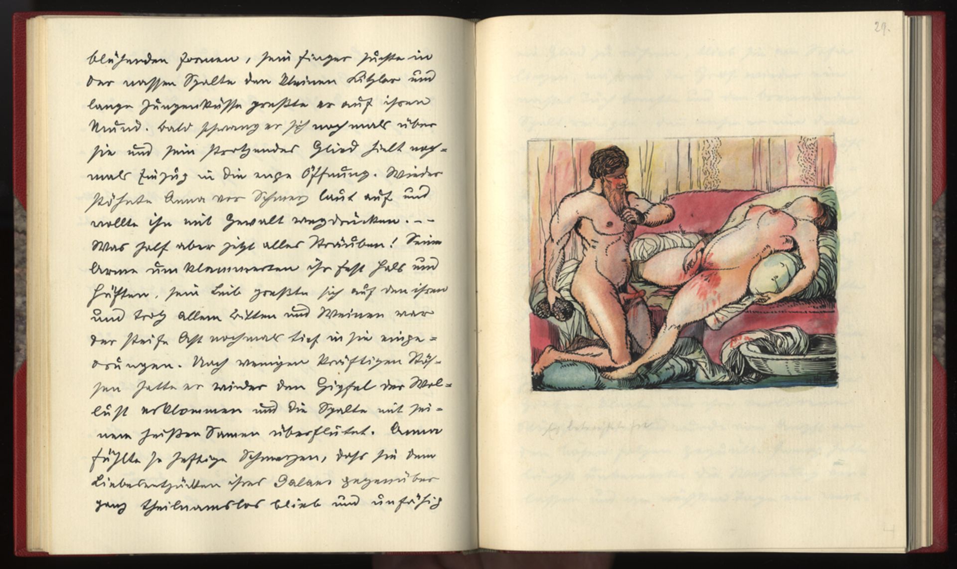 Franz HIRMANN. Fräulein Anna, das Schwangere Liebchen. Original manuscript, mit [...] - Bild 26 aus 27