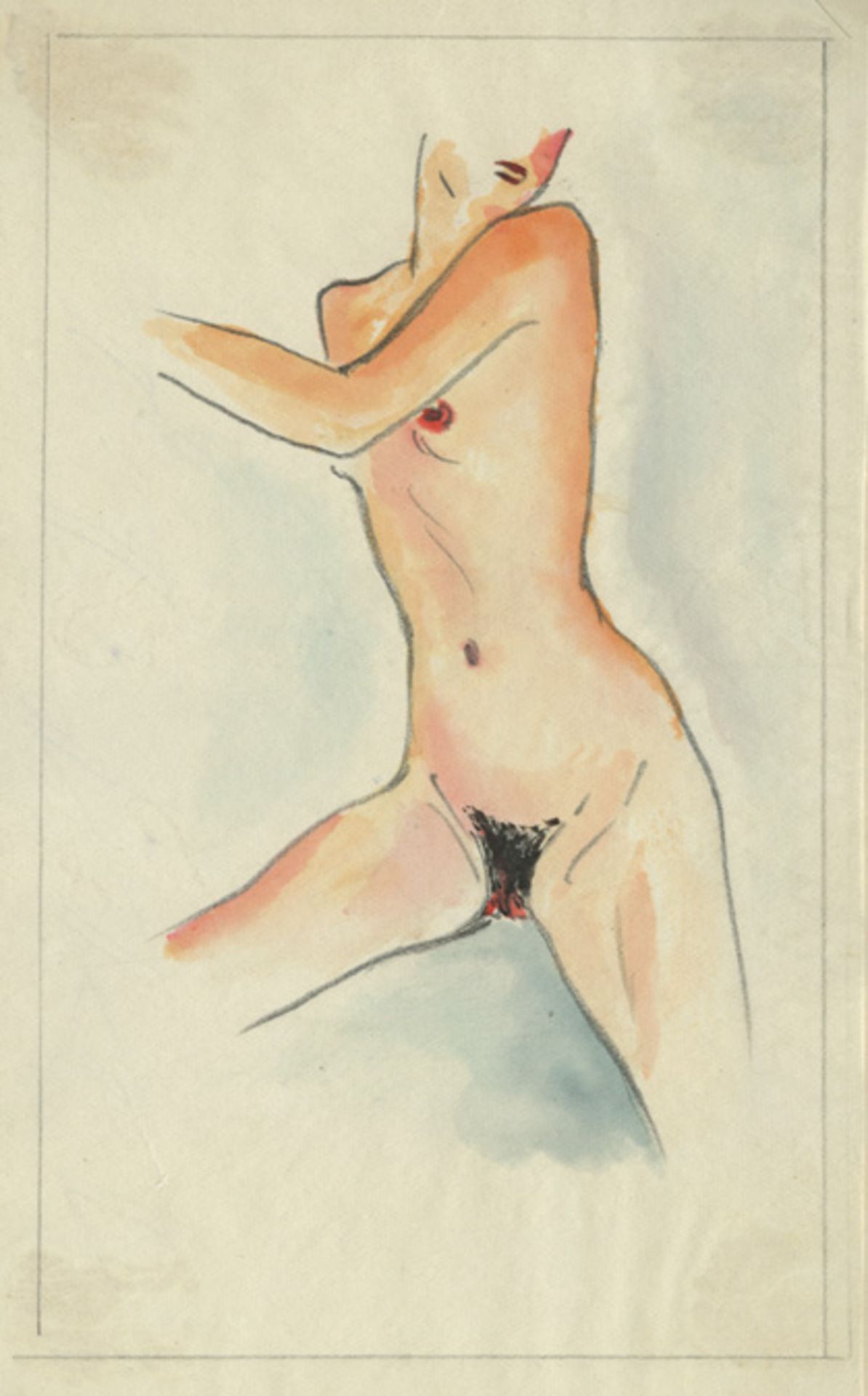 Erika PLEHN (1904-1988). - Intimités, Berlin, 1926. Leporello constitué de 4 [...]