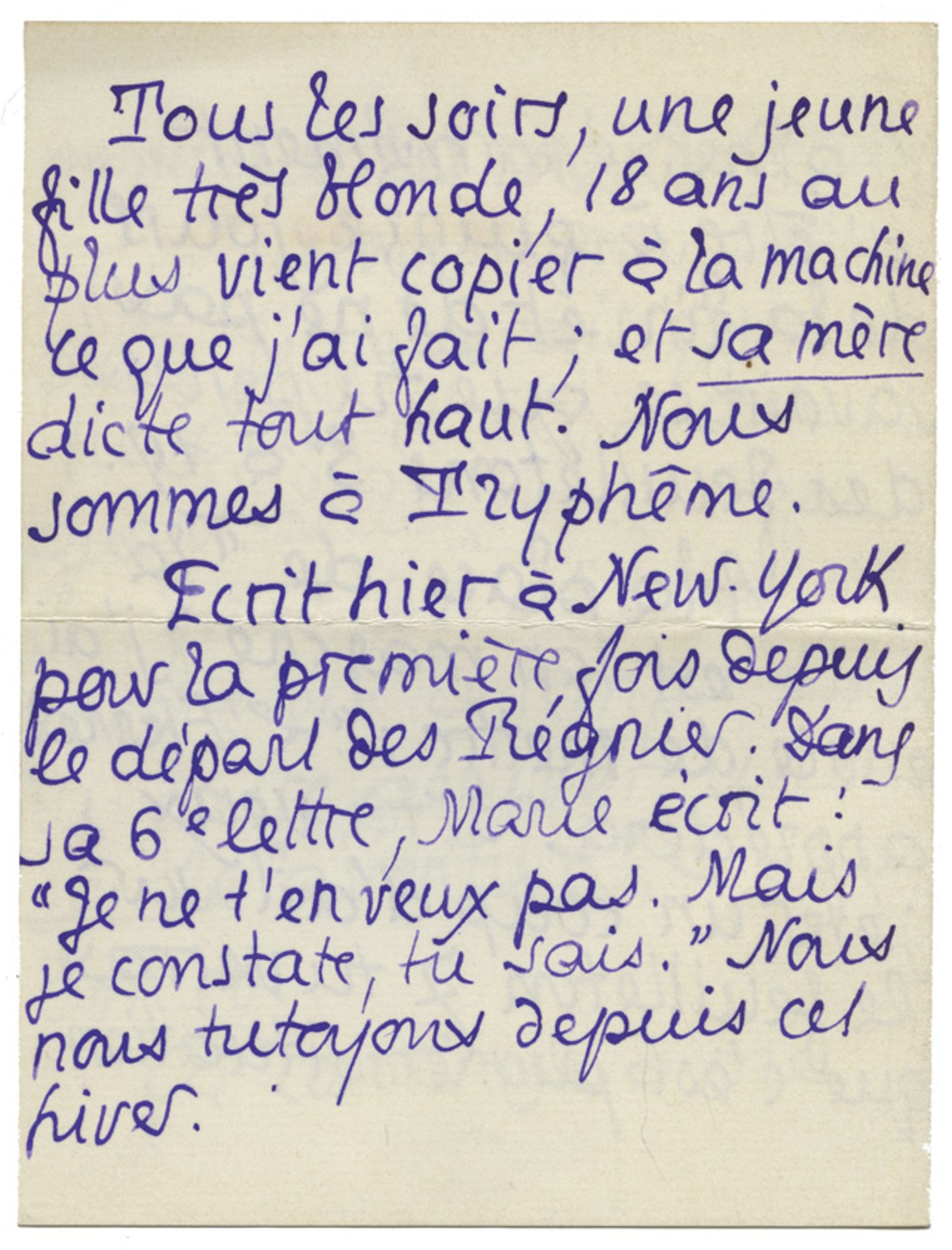 Pierre LOUŸS et Marie de RÉGNIER. 6 tirages argentiques, 7 courriers manuscrits, [...] - Bild 8 aus 14