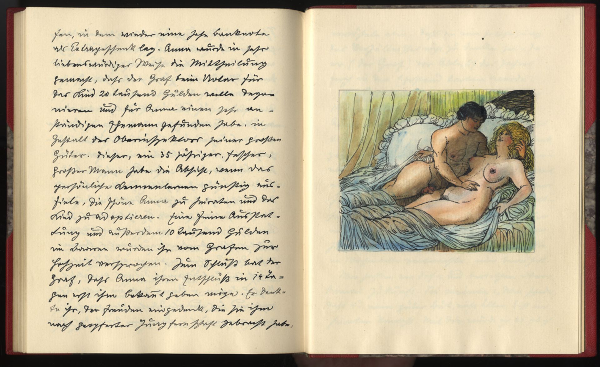 Franz HIRMANN. Fräulein Anna, das Schwangere Liebchen. Original manuscript, mit [...] - Bild 18 aus 27