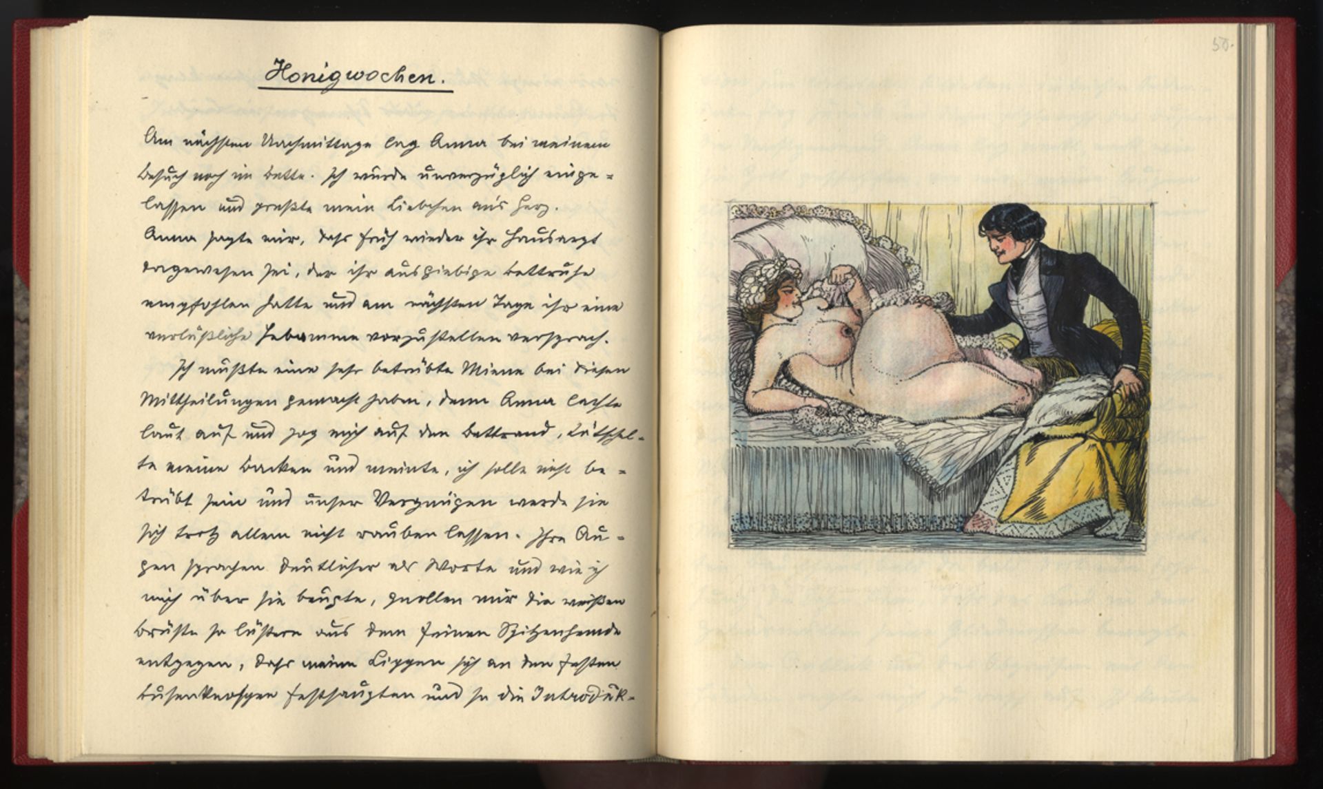 Franz HIRMANN. Fräulein Anna, das Schwangere Liebchen. Original manuscript, mit [...] - Bild 8 aus 27