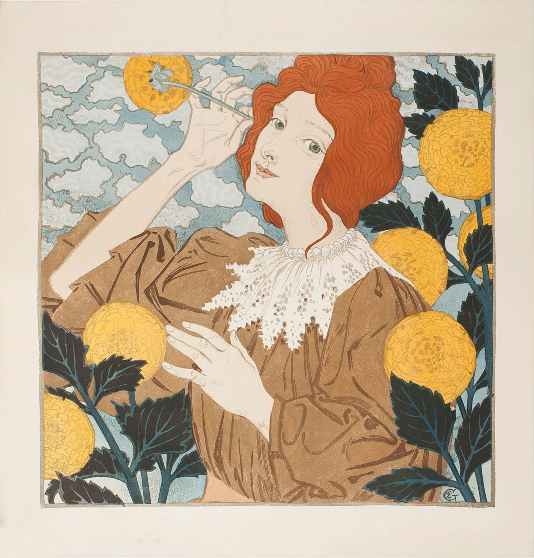 Eugène GRASSET (1845 - 1917) Coquetterie – Tentation. 1897 Deux planches de la [...]