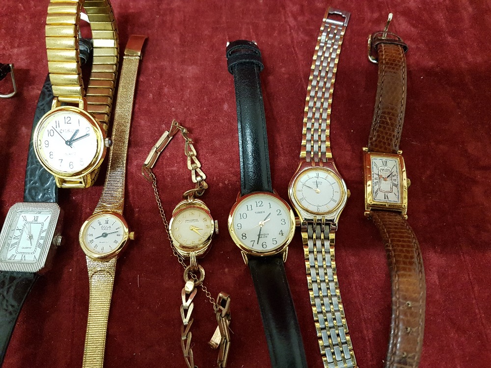 Eleven quartz movement lady's wrist watches - Image 3 of 3