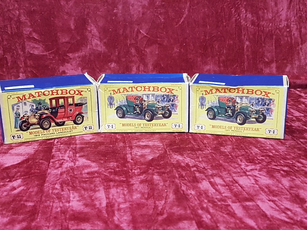 Three boxed Lesney Matchbox ‘Models of Yesteryear’ cars. - Image 2 of 3