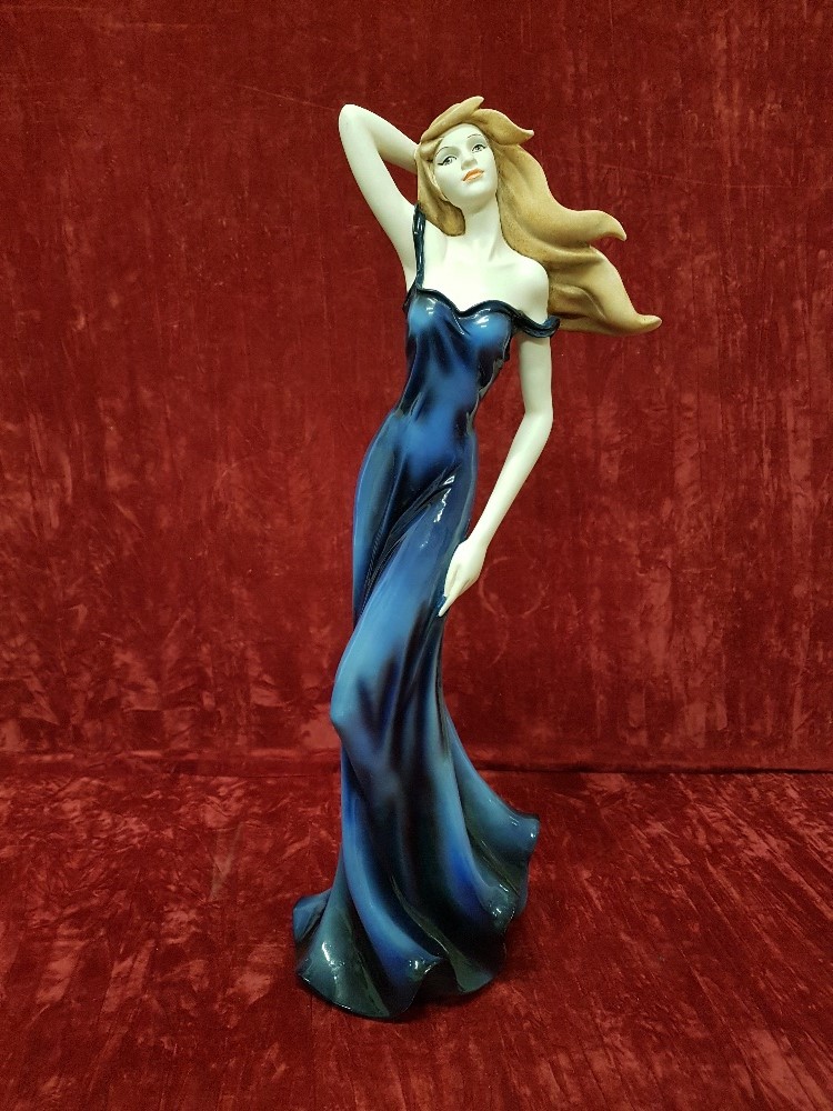 A tall figurine from the Leonardo Collection entitled "Sophistication" 2006.