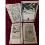 A fine collection of four original books illustrated by Jessie M King. One signed.