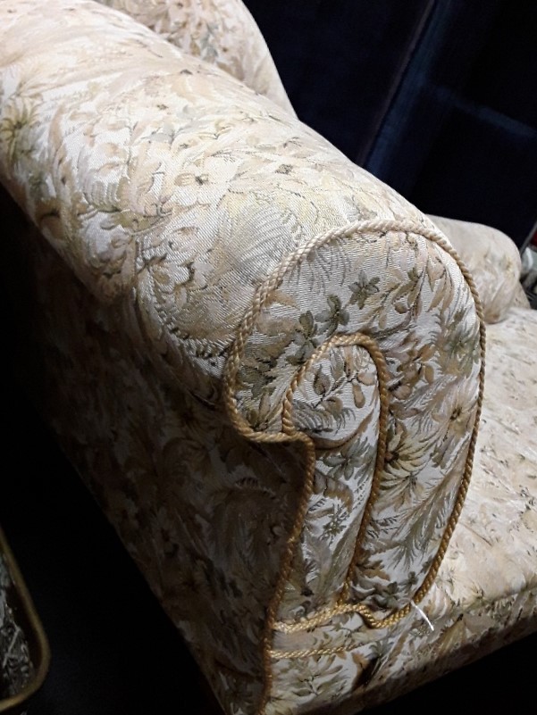 A late 19th Century/ early 20th Century chaise longue. - Image 3 of 4