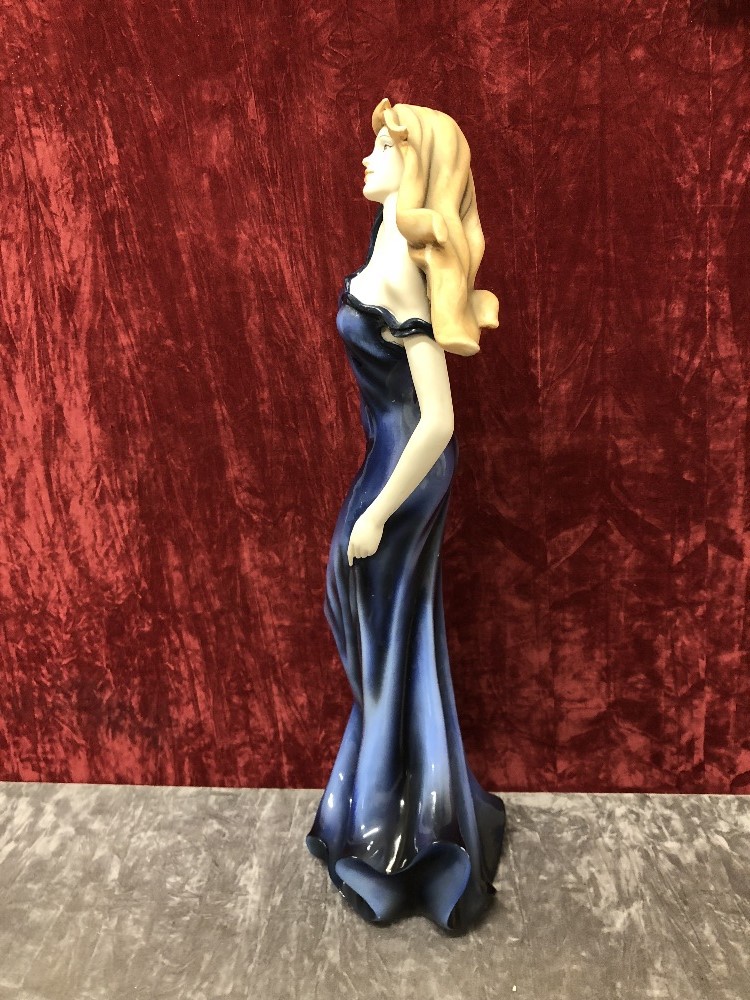 A tall figurine from the Leonardo Collection entitled "Sophistication" 2006. - Image 2 of 4