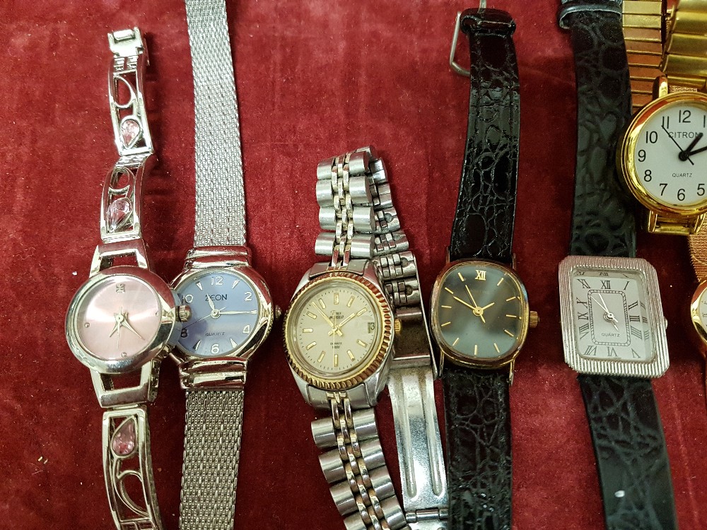 Eleven quartz movement lady's wrist watches - Image 2 of 3