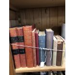 A collection of 19th and early 20th Century books.