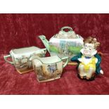 A set of Royal Doulton "Dickens Ware" plus Toby Jug