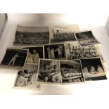 An assortment of ten early to mid 20th Century original military photographs.
