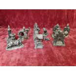 A collection of WAPW metal mythical characters