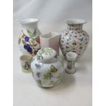 A collection of ceramic ware and porcelain.