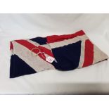 An early 20th Century British Made printed cotton Union Jack flag.