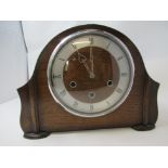 An Art Deco mantel clock. Unnamed.