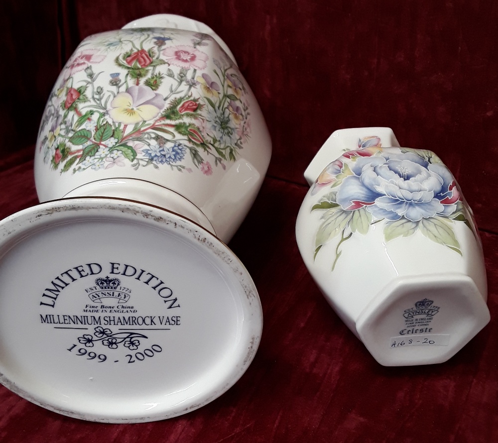 Collection of bone china ceramics including Aynsley and Portmerion. - Image 3 of 4