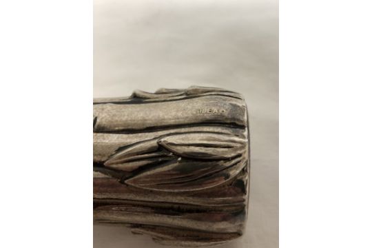 An Art Deco style Italian silver plated bud vase marked SILEA . - Image 2 of 2