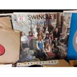 A large assortment of vinyl records, mainly 33s, including blanks.