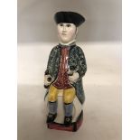 The Publican / Landlord (circa 1820) a Portobello Toy Jug (professional restoration to head).