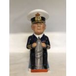 A toby jug depicting Admiral Beatty (Dread Nought).