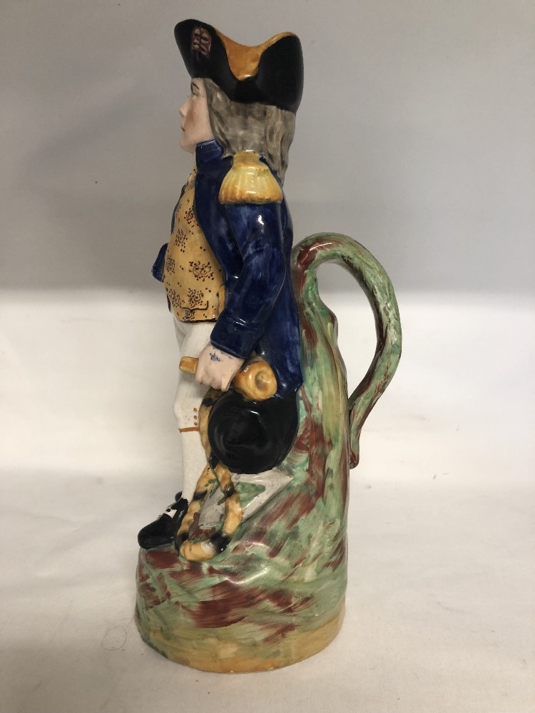 Lord Nelson Standing Toby Jug (circa 1890). - Image 4 of 6