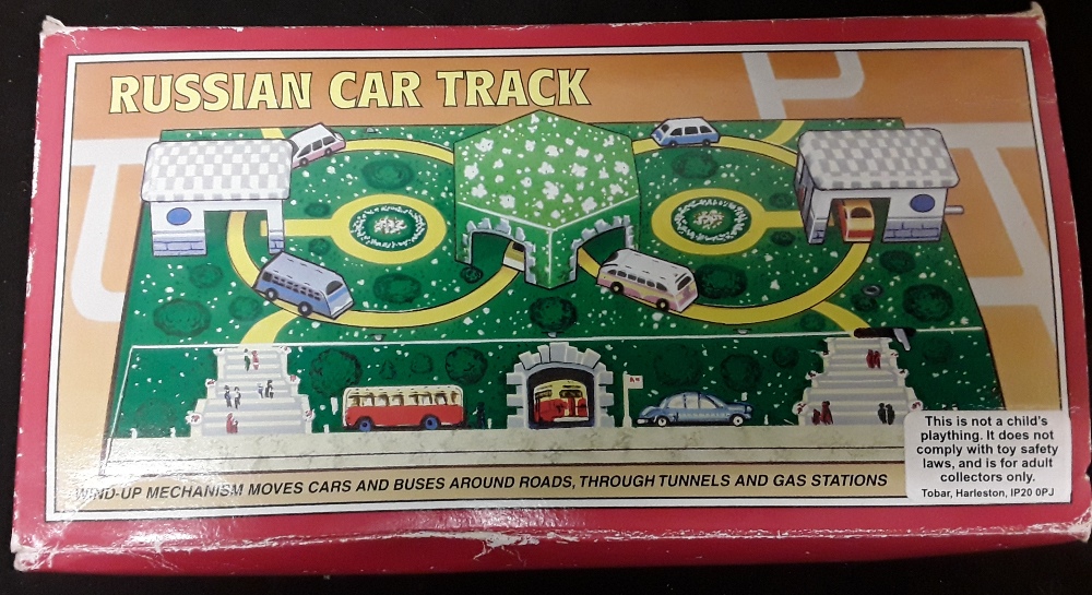 A collection of boxed vintage vehicles together with two tin toys. - Image 8 of 8