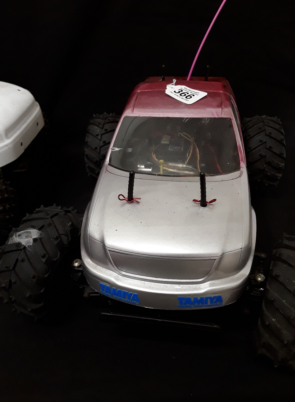 A pair of 1990's Big Foot remote control cars. - Image 3 of 5