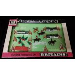 Vintage Britains show jumping models - boxed.