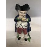 The Snuff Taker toby jug (circa 1850).